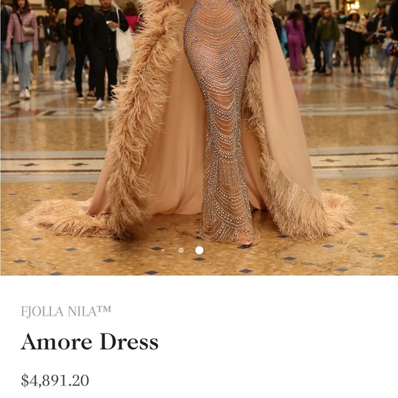 Fjolla Nila, Amore Dress, Ciao Amore collection. Size XS-S worn once. - Picture 2 of 4